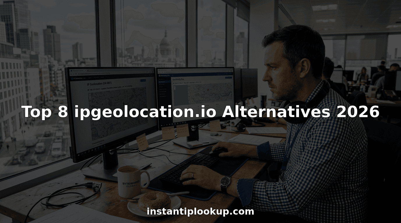 Top 8 ipgeolocation.io Alternatives 2026